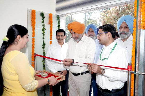 Dr. JPS Gill, Vice Chancellor, inaugurated the incubation space